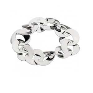 Calvin Klein SILVER CHAIN LINK PLEASANT BRACELET nwt academiacore
